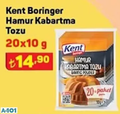 KENT BORİNGER HAMUR KABARTMA TOZU